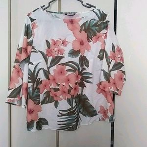 SHEIN Floral Imprinted Blouse